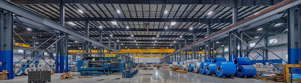 Plant crane paths before panels